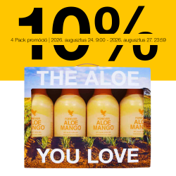 4 Pack Aloe Mango -10% Promo